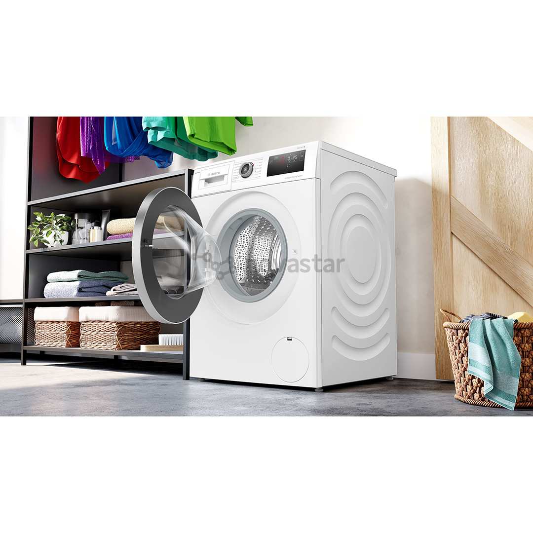 Bosch, Series 6, i-Dos, 9 кг, глубина 59 см, 1400 об/мин - Стиральная машина с передней загрузкой
