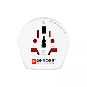 Skross Combo World to Australia / China, white - Travel adapter 7640166320104