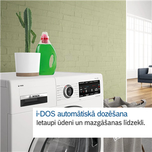 Bosch, Series 6, i-Dos, 9 кг, глубина 59 см, 1400 об/мин - Стиральная машина с передней загрузкой