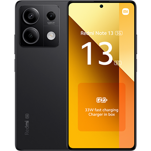 Xiaomi Redmi Note 13 5G, 128 GB, black - Išmanusis telefonas 51351