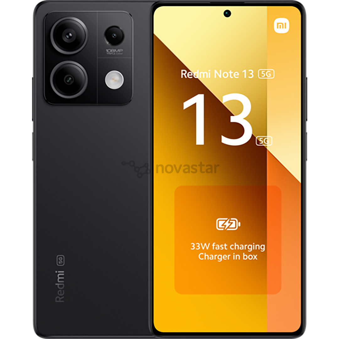 Xiaomi Redmi Note 13 5G, 128 ГБ, черный - Смартфон