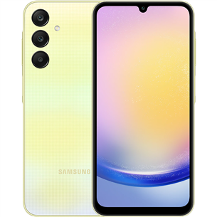 Samsung Galaxy A25 5G, 128 GB, geltonas - Išmanusis telefonas