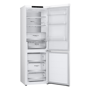 LG, NoFrost, 344 L, 186 cm, white - Refrigerator