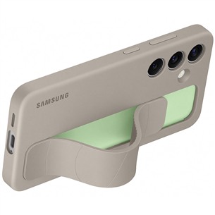 Samsung Standing Grip Case, Galaxy S24, rudas - Dėklas