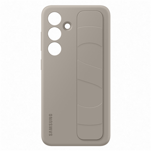 Samsung Standing Grip Case, Galaxy S24, rudas - Dėklas