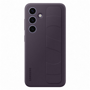 Samsung Standing Grip Case, Galaxy S24, tamsiai violetinis - Dėklas