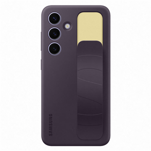 Samsung Standing Grip Case, Galaxy S24, tamsiai violetinis - Dėklas