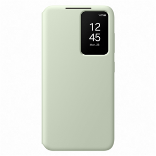 Samsung Smart View Wallet Case, Galaxy S24, šviesiai žalias - Dėklas EF-ZS921CGEGWW