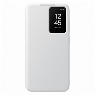 Samsung Smart View Wallet Case, Galaxy S24, baltas - Dėklas