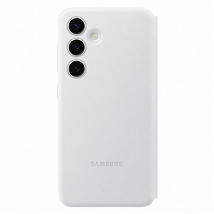 Samsung Smart View Wallet Case, Galaxy S24, white - Case