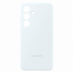 Samsung Silicone Case, Galaxy S24, baltas - Dėklas