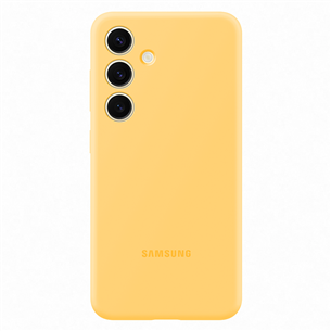 Samsung Silicone Case, Galaxy S24, желтый - Чехол