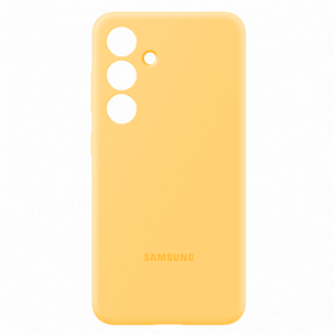 Samsung Silicone Case, Galaxy S24, geltonas - Dėklas