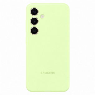 Samsung Silicone Case, Galaxy S24, зеленый - Чехол