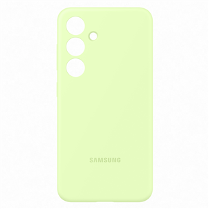 Samsung Silicone Case, Galaxy S24, зеленый - Чехол