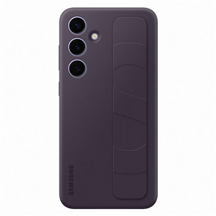 Samsung Standing Grip Case, Galaxy S24+, tamsiai violetinis - Dėklas EF-GS926CEEGWW