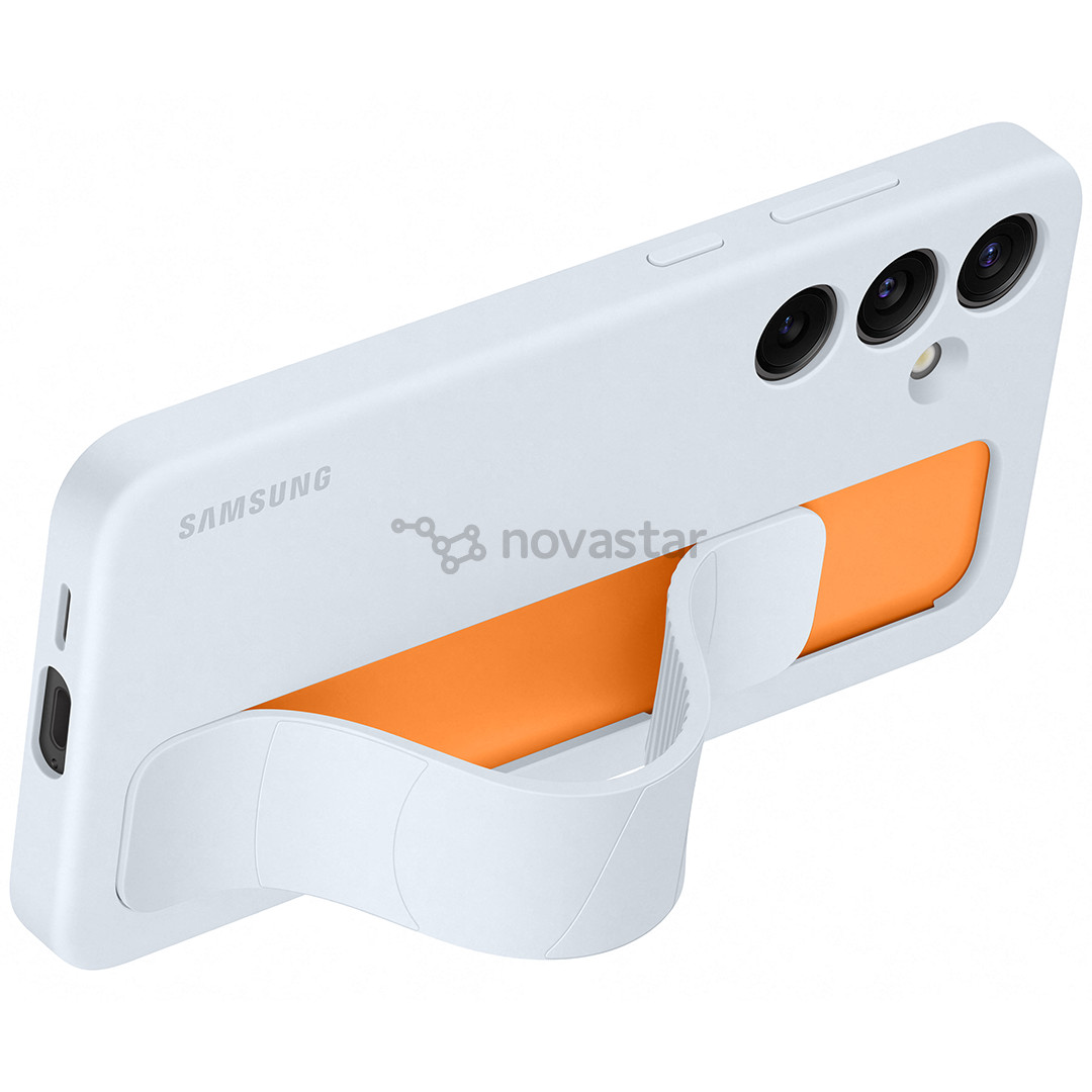 Samsung Standing Grip Case, Galaxy S24+, šviesiai mėlynas - Dėklas