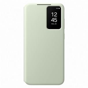 Samsung Smart View Wallet Case, Galaxy S24+, šviesiai žalias - Dėklas