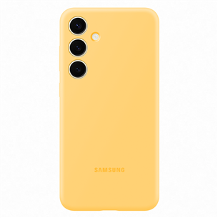 Samsung Silicone Case, Galaxy S24+, geltonas - Dėklas