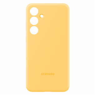 Samsung Silicone Case, Galaxy S24+, geltonas - Dėklas