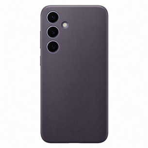 Samsung Vegan Leather Case, Galaxy S24+, tamsiai violetinis - Dėklas
