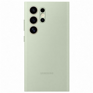 Samsung Smart View Wallet Case, Galaxy S24 Ultra, šviesiai žalias - Dėklas