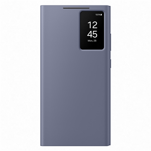Samsung Smart View Wallet Case, Galaxy S24 Ultra, violetinis - Dėklas EF-ZS928CVEGWW