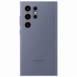 Samsung Smart View Wallet Case, Galaxy S24 Ultra, violetinis - Dėklas