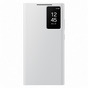 Samsung Smart View Wallet Case, Galaxy S24 Ultra, baltas - Dėklas EF-ZS928CWEGWW