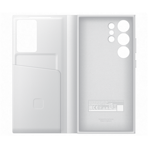 Samsung Smart View Wallet Case, Galaxy S24 Ultra, white - Case