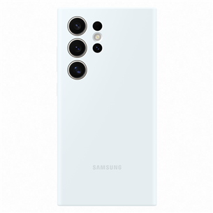 Samsung Silicone Case, Galaxy S24 Ultra, baltas - Dėklas EF-PS928TWEGWW