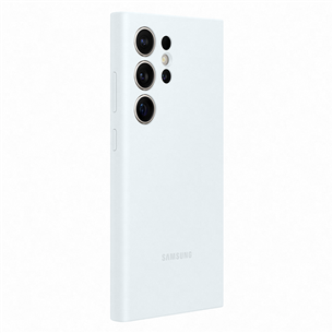 Samsung Silicone Case, Galaxy S24 Ultra, baltas - Dėklas