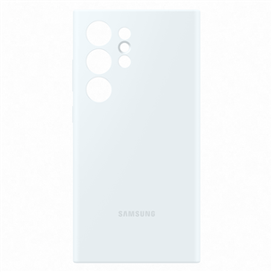 Samsung Silicone Case, Galaxy S24 Ultra, baltas - Dėklas