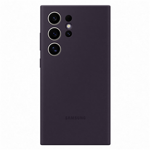 Samsung Silicone Case, Galaxy S24 Ultra, tamsiai violetinis - Dėklas EF-PS928TEEGWW