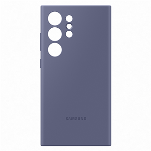 Samsung Silicone Case, Galaxy S24 Ultra, violetinis - Dėklas