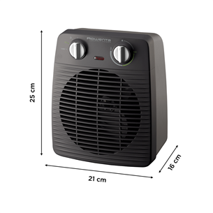 Rowenta Compact Power, 2000 W, dark grey - Heater