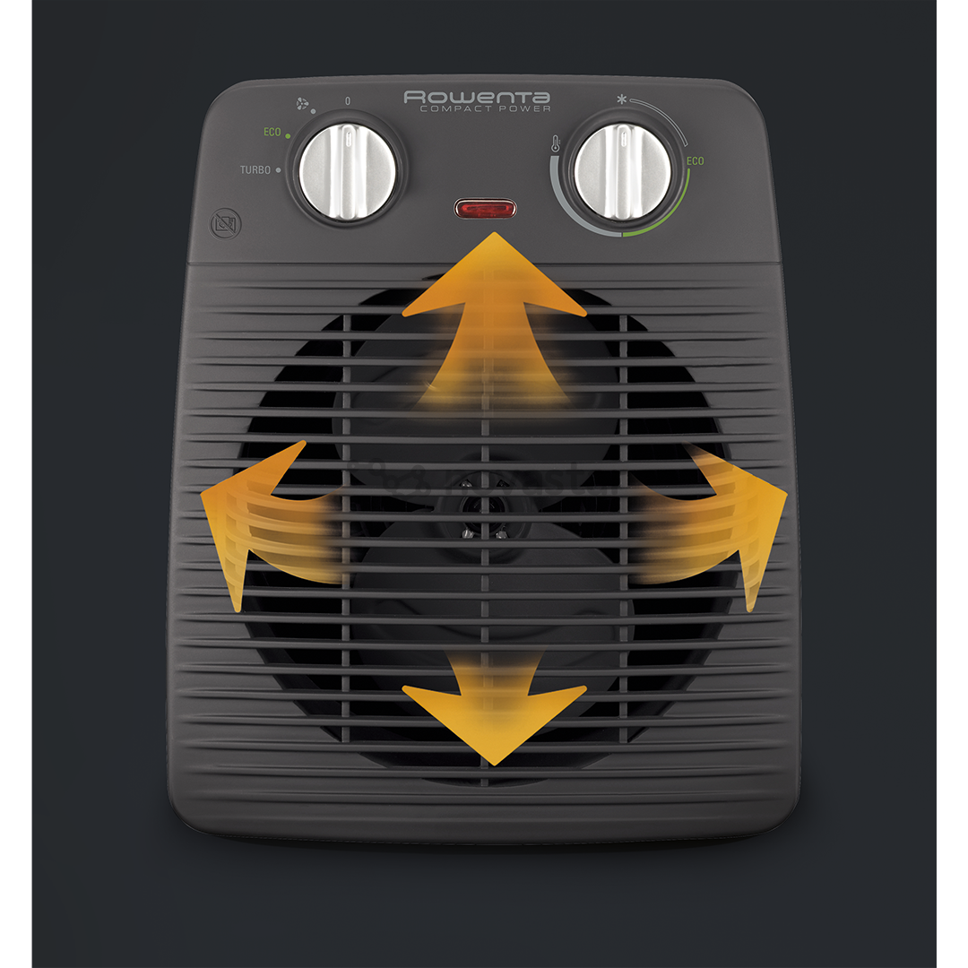 Rowenta Compact Power, 2000 W, dark grey - Heater