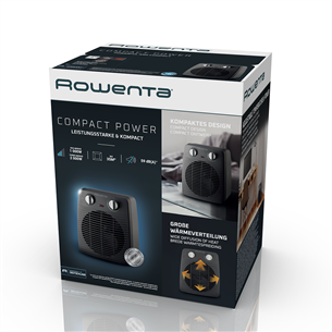 Rowenta Compact Power, 2000 W, tamsiai pilkas - Šildytuvas