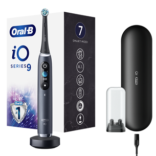 Braun Oral-B iO 9 Black Onyx - Elektrinis dantų šepetėlis IO9BLACKONYX