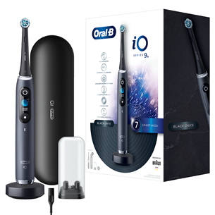 Braun Oral-B iO 9 Black Onyx - Elektrinis dantų šepetėlis