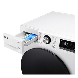 LG, 10 kg, depth 56,5 cm, 1400 rpm - Front load washing machine