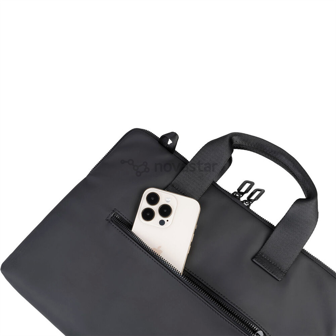 Tucano Gommo Slim Brief, 14'', juodas - Nešiojamojo kompiuterio krepšys