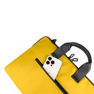 Tucano Gommo Slim Brief, 14'', geltonas - Nešiojamojo kompiuterio krepšys