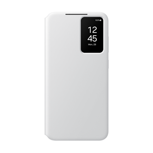 Samsung Smart View Wallet Case, Galaxy S24+, baltas - Dėklas