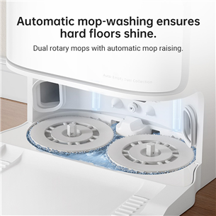 Dreame L10 Ultra, vacuuming and mopping, white - Robot vacuum cleaner