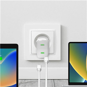 Puro MiniPro, USB-C, 35 W, white - Charging adapter