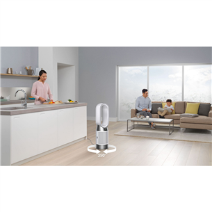 Dyson Hot+Cool™, white/silver - Oro valytuvas