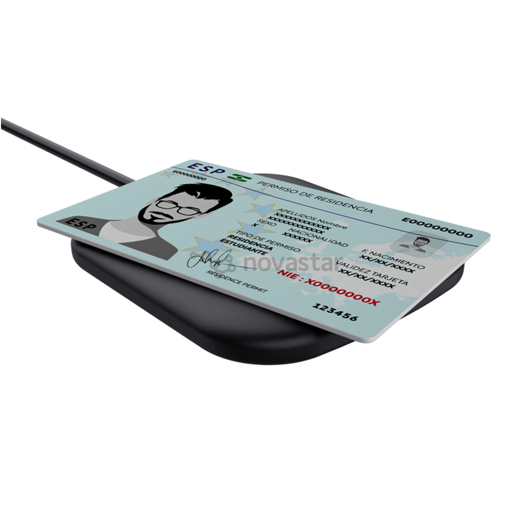 Trust Ceto, juodas - ID kortelių skaitytuvas