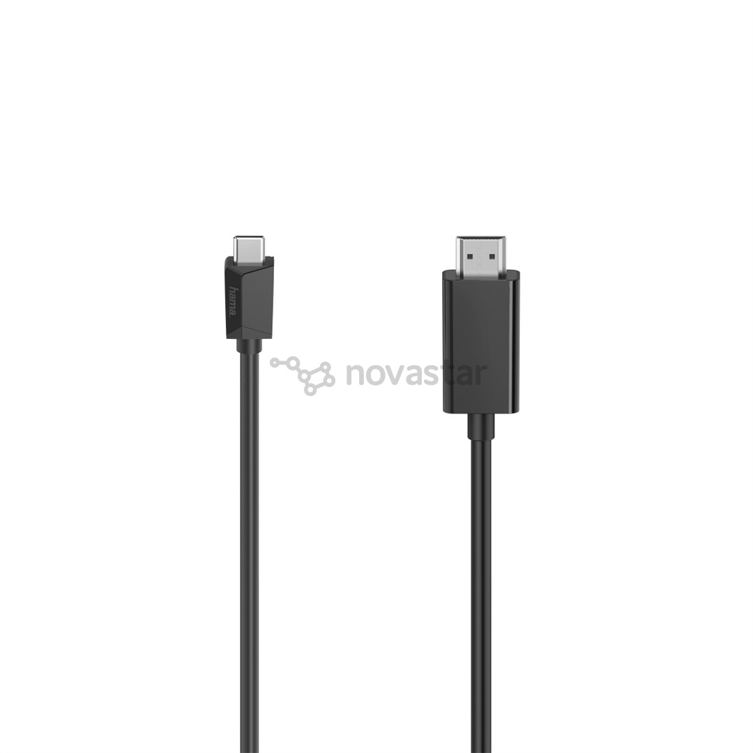 Hama Video Cable, USB-C - HDMI, 4K UHD, 1,5 м - Кабель