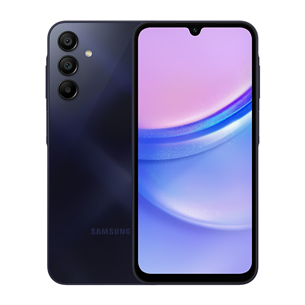 Samsung Galaxy A15, 128 GB, juodas - Išmanusis telefonas